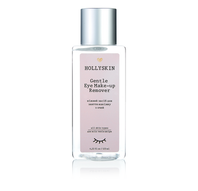 Ніжний засіб для зняття макіяжу з очей (ремувер) Hollyskin Gentle Eye Make-Up Remover 125ml